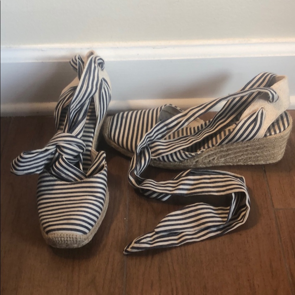 Zara 38 wrap up wedge
